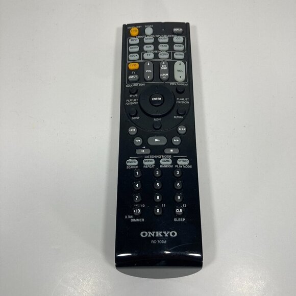 ONKYO RC-709M Remote Control Original OEM for AV Receiver - TESTED - Picture 1 of 6